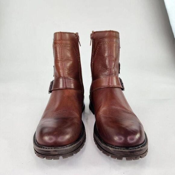 Bootlegger CRUZA TENDENCIA Women's US 8.5 Made in Portugal Astra 3-Buckle Bootd - Picture 2 of 11